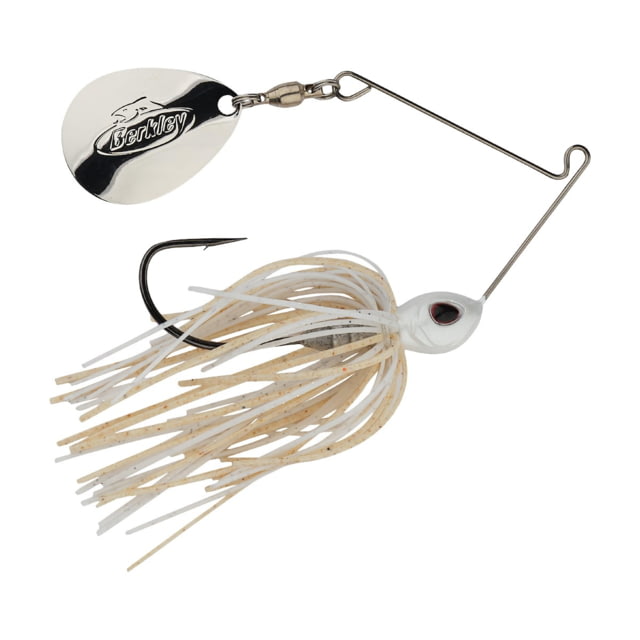 Berkley Power Blade Standard Colorado Spinnerbait 3/16oz White/Silver
