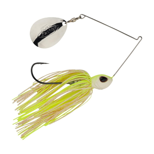 Berkley Power Blade Standard Colorado Spinnerbait 3/4oz White Chartreuse/Silver