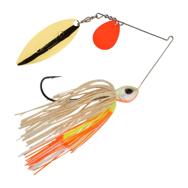 Berkley Power Blade Standard Colorado/Willow Spinnerbait 1/2oz Coleslaw/Orange + Gold