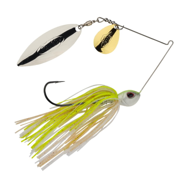 Berkley Power Blade Standard Colorado/Willow Spinnerbait 1/2oz E2 Magic/Gold + Silver