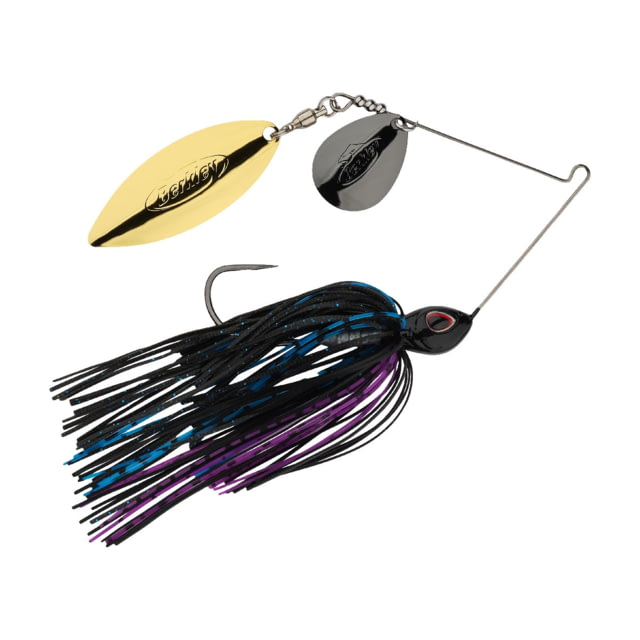 Berkley Power Blade Standard Colorado/Willow Spinnerbait 3/8oz BL Special/Black Nickel + Gold