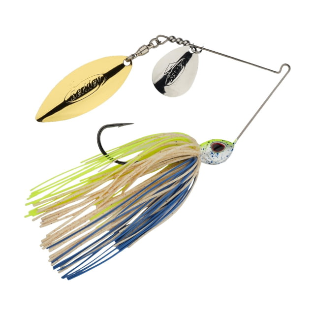 Berkley Power Blade Standard Colorado/Willow Spinnerbait 3/8oz Old School/Silver + Gold