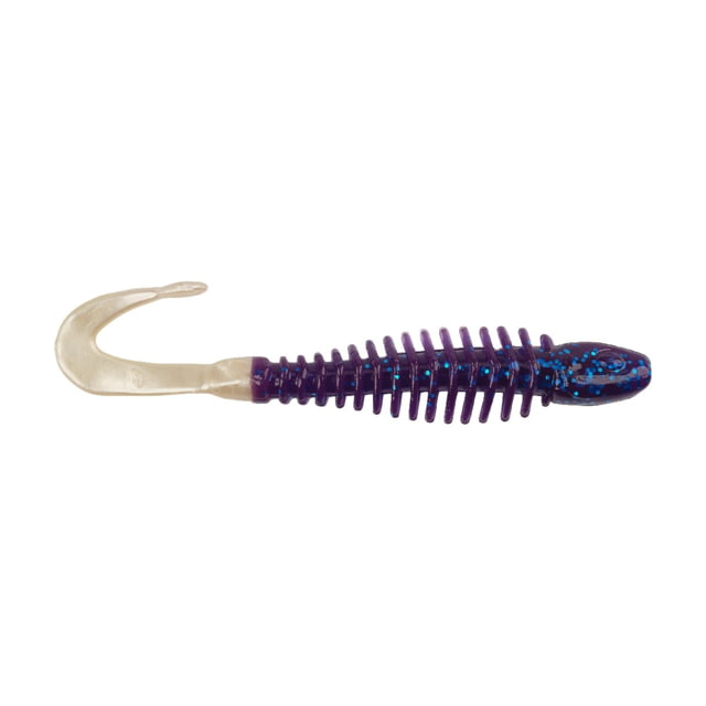 Berkley PowerBait Curly Bones Soft Bait 3in 10 Pack Electric Blue/White