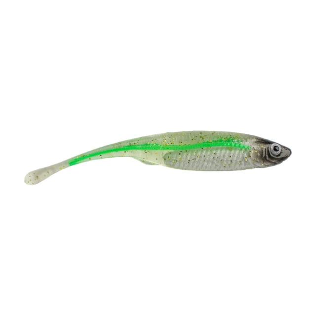 Berkley PowerBait Drip Minnow Soft Bait 4in 5 Pack Green Liner