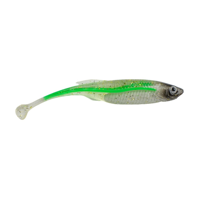 Berkley PowerBait Drip Swimmer Soft Bait 4in 5 Pack Green Liner