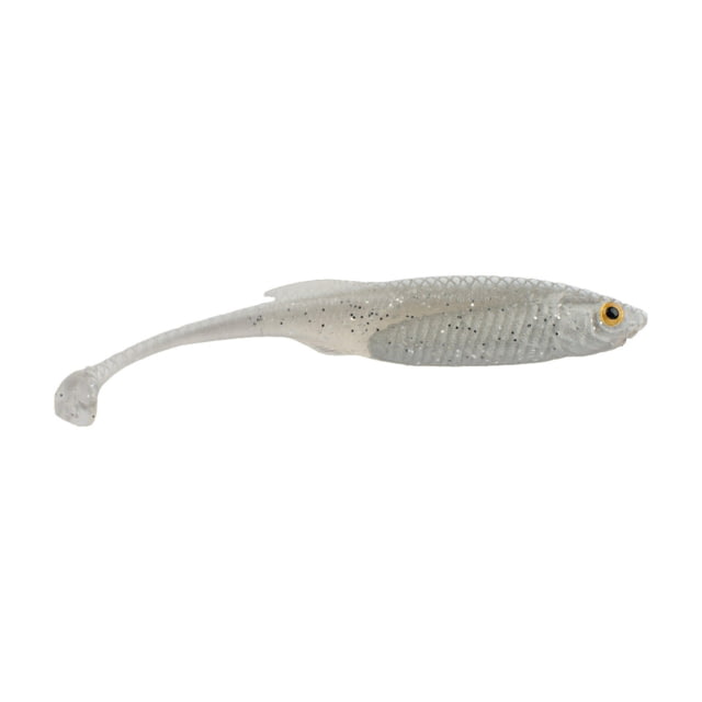 Berkley PowerBait Drip Swimmer Soft Bait 4in 5 Pack White Shiner