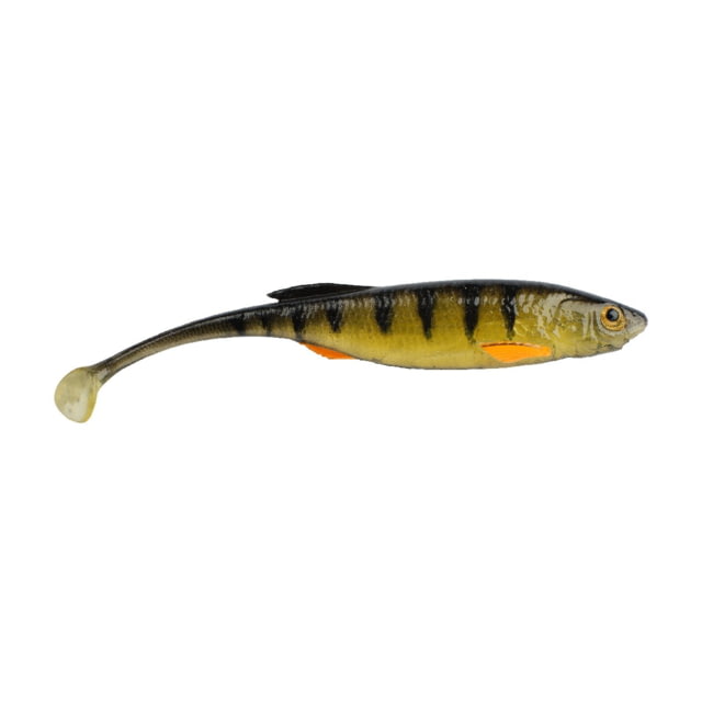 Berkley PowerBait Drip Swimmer Soft Bait 5in 4 Pack Ghost Perch