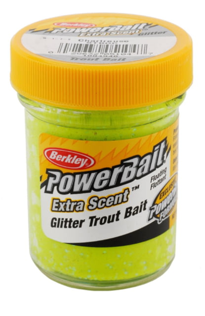 Berkley PowerBait Glitter Trout Bait Chartreuse