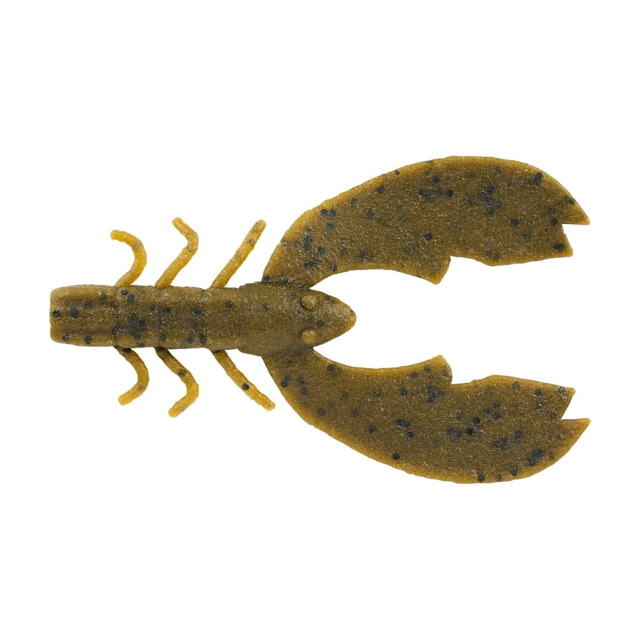 Berkley PowerBait MaxScent Chigger Craw Soft Bait 4in 7 Pack Green Pumpkin