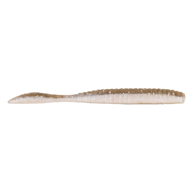 Berkley PowerBait MaxScent Flat Worm 3.6in 10 Pack Brown Back