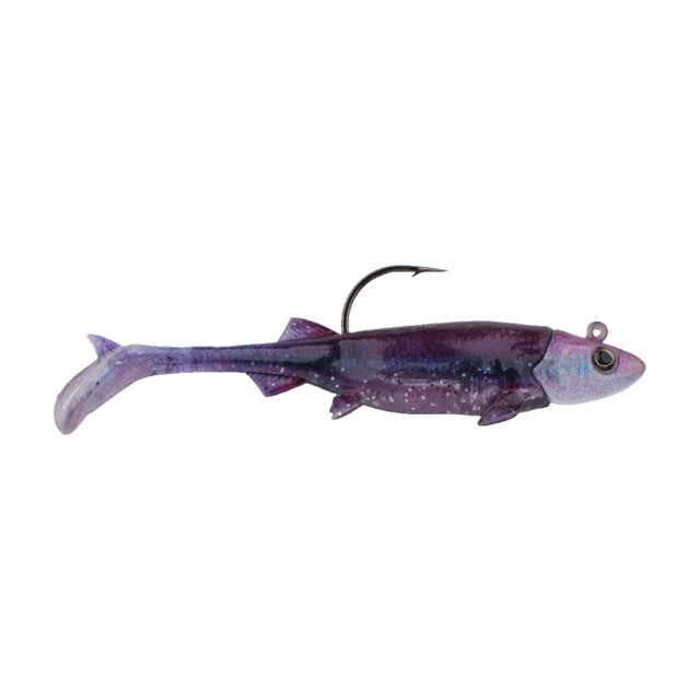 Berkley PowerBait Minnotator Soft Bait 2.5in 2 Pack Purple Shiner