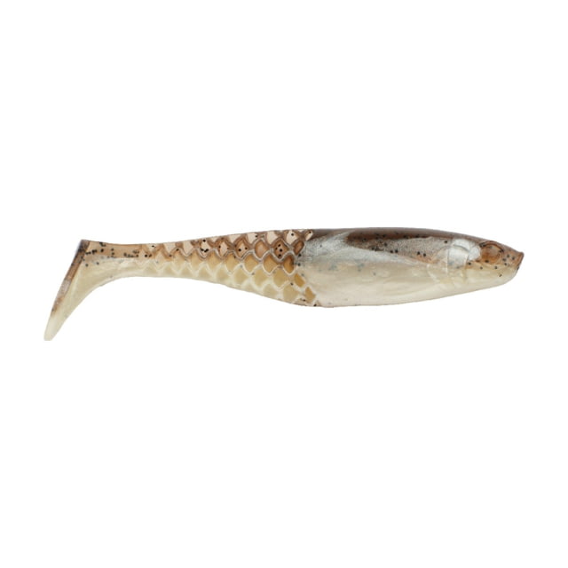 Berkley PowerBait Paddlin' PowerStinger Soft Bait Lures 5 Pack 4.25in Green Pumpkin Pearl White