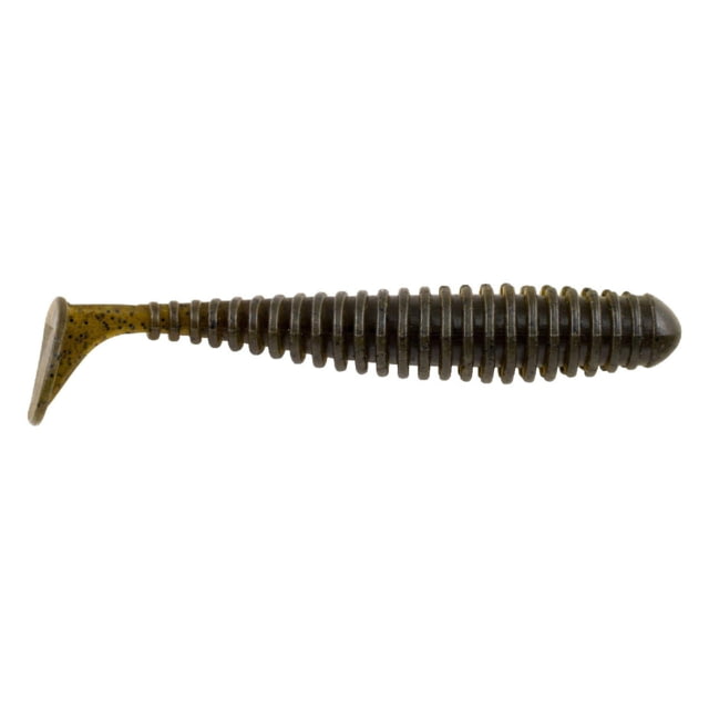 Berkley PowerBait Power Swimmer Swimbaits 3.3in 8 Pack Green Pumpkin