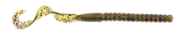 Berkley PowerBait Power Worms Soft Bait 7in 13 Pack Watermelon Purple Red Fleck