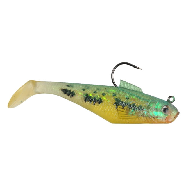 Berkley PowerBait Pre-Rigged Swim Shad Soft Bait 3in 5 Pack Baby Bass