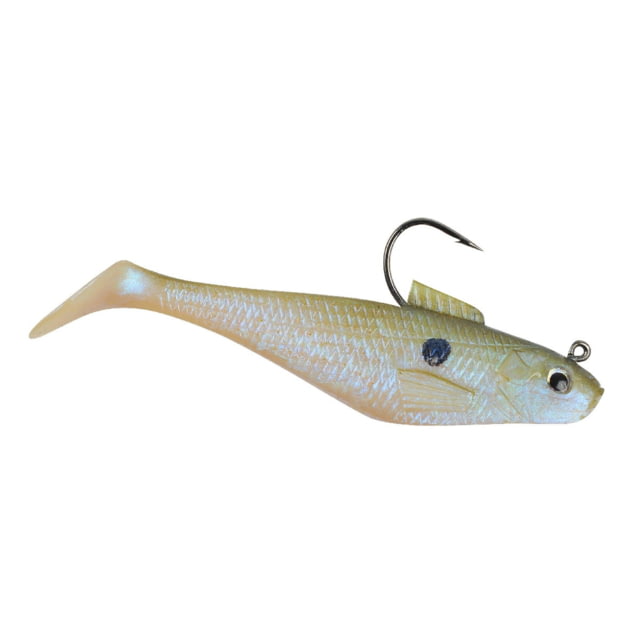 Berkley PowerBait Pre-Rigged Swim Shad Soft Bait 3in 5 Pack Shad