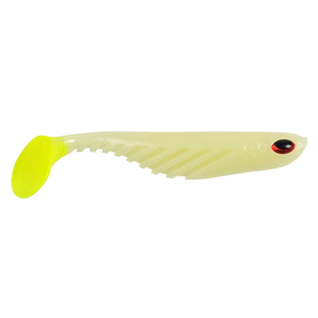 Berkley PowerBait Ripple Shad Lure 3in 10 Pack Glow/Chartreuse