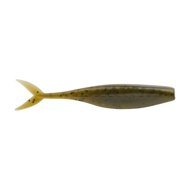 Berkley PowerBait The Champ Minnow Soft Bait Lures 2.5in 10 Pack Green Pumpkin