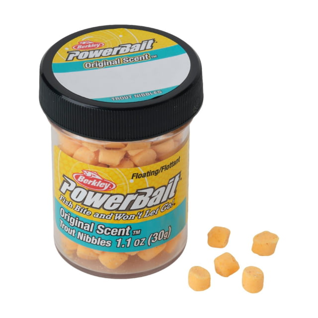 Berkley PowerBait Trout Nibbles Peach