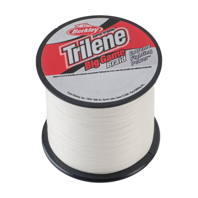 Berkley Trilene Big Game Braid Line 30lb Crystal 0.012 in/0.30 mm