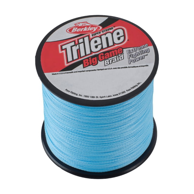 Berkley Trilene Big Game Braid Line 30lb Ocean Blue 0.012 in/0.30 mm