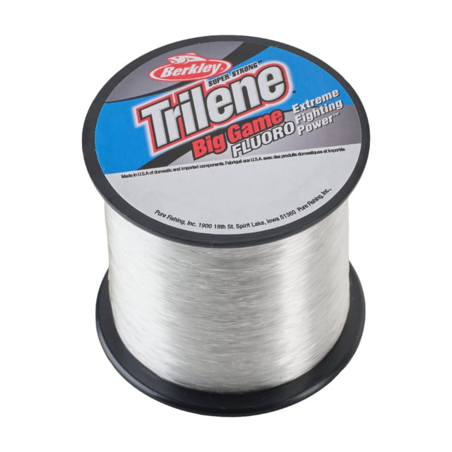Berkley Trilene Big Game Fluorocarbon Line 12lb Clear 0.013 in/0.33 mm
