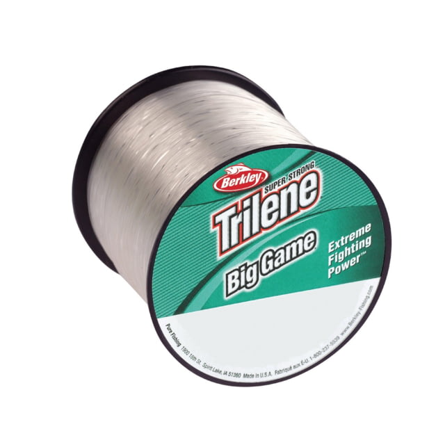 Berkley Trilene Big Game Monofilament Quarter Pound Spool 40 lb 370 yd Clear 0.024 in/0.60 mm