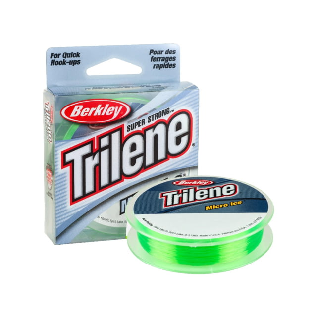 Berkley Berkley Trilene Micro Ice Filler Spool 8Lb 110yd Solar 0.010 in/0.25 mm - $5.95 at Optics Planet