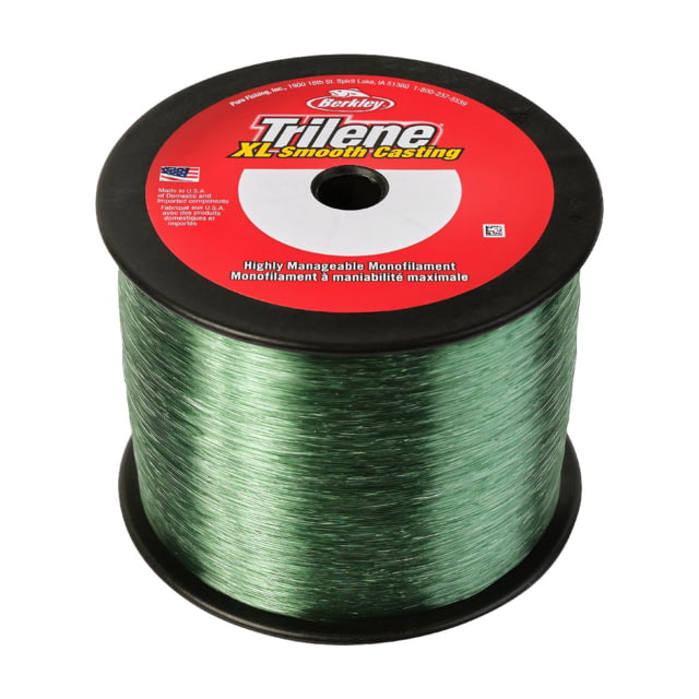 Berkley Berkley Trilene XL Mono Line 12lb 3000yd Low-Vis Green 0.013 in/0.33 mm - $71.99 at Optics Planet