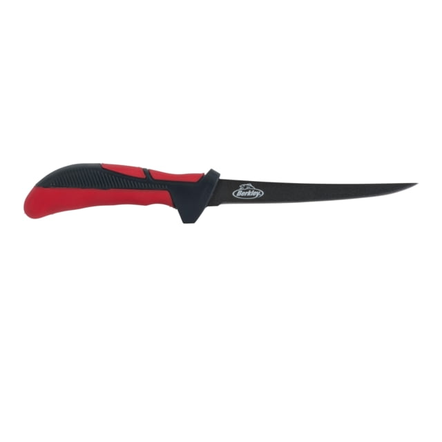 Berkley XCD Fillet Knife 4in Red/Gray/Black BFG4FK - Berkley