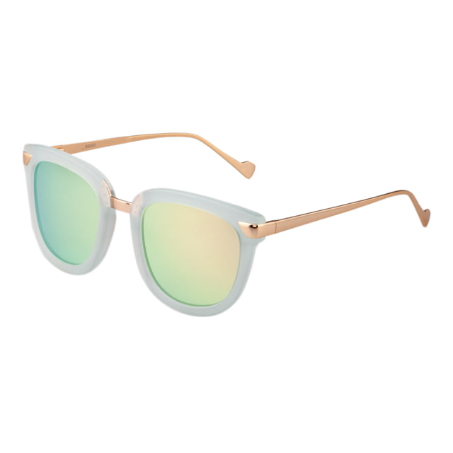 Bertha Arianna Sunglasses - Womens Mint Frame Gold/Green Polarized Lens Mint/Gold-Green One Size - Bertha