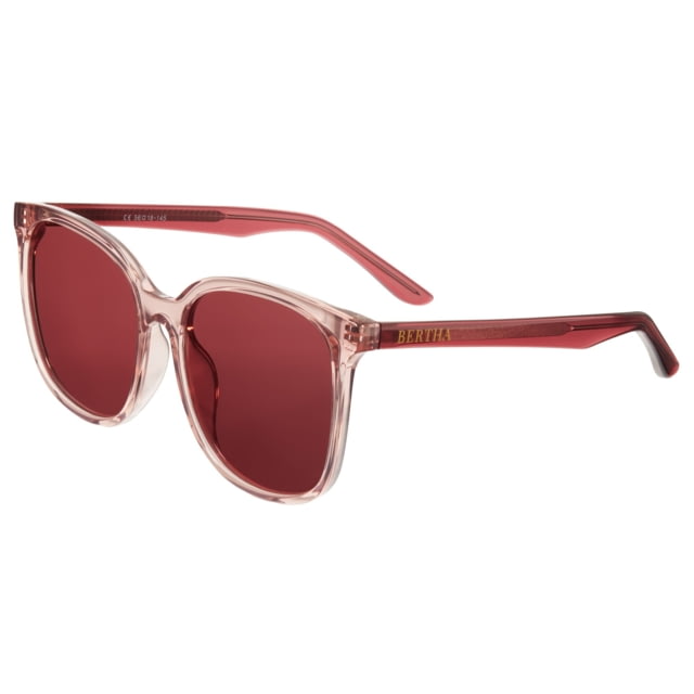 Bertha Avery Polarized Sunglasses - Women's Pink Frame Pink Lens Pink/Pink One Size - Bertha