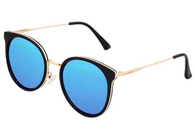 Bertha Brielle Polarized Sunglasses - Women's Black/Blue One Size - Bertha