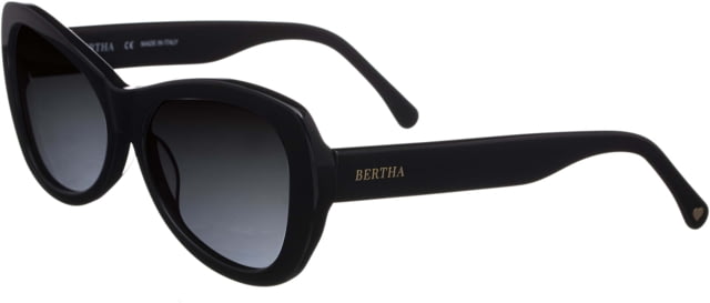Bertha Celerie Handmade in Italy Sunglass - Women's Black One Size - Bertha