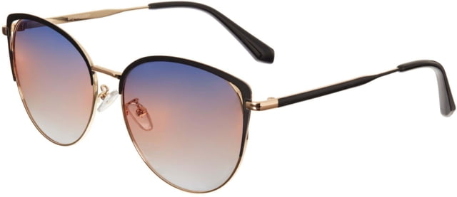 Bertha Darby Polarized Sunglass - Women's Gold/Blue-Pink One Size - Bertha