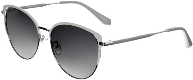 Bertha Darby Polarized Sunglass - Women's Silver/Grey One Size - Bertha