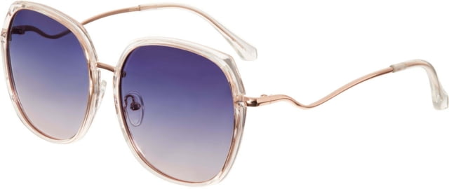 Bertha Hensley Polarized Sunglass - Women's Clear/Blue One Size - Bertha