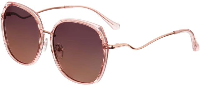 Bertha Hensley Polarized Sunglass - Women's Pink/Brown One Size - Bertha