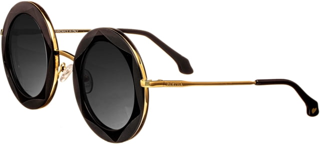 Bertha Jimi Handmade in Italy Sunglass - Women's Black One Size - Bertha