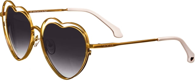 Bertha Lolita Handmade in Italy Sunglass - Women's Gold One Size - Bertha