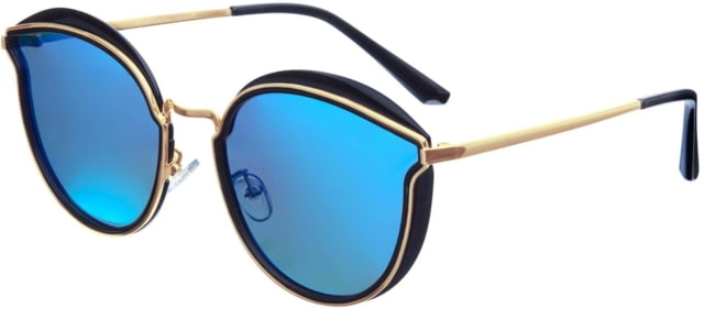 Bertha Lorelei Polarized Sunglass - Women's Black/Blue One Size - Bertha