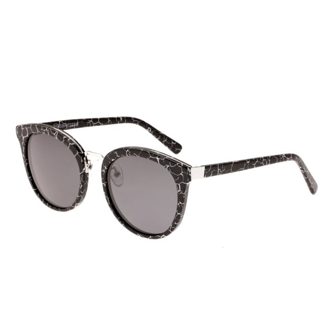 Bertha Lucy Polarized Sunglasses Black Marble/Black One Size - Bertha