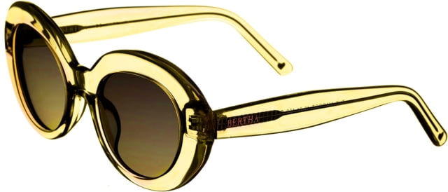 Bertha Margot Handmade in Italy Sunglass - Women's Champagne One Size - Bertha