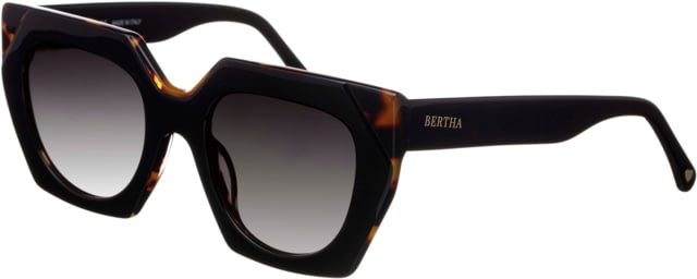 Bertha Marlowe Handmade in Italy Sunglass - Women's Black One Size - Bertha