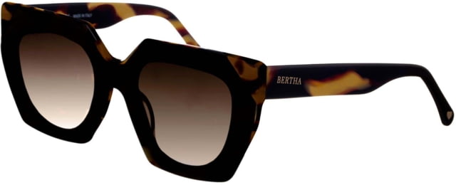 Bertha Marlowe Handmade in Italy Sunglass - Women's Tortoise One Size - Bertha