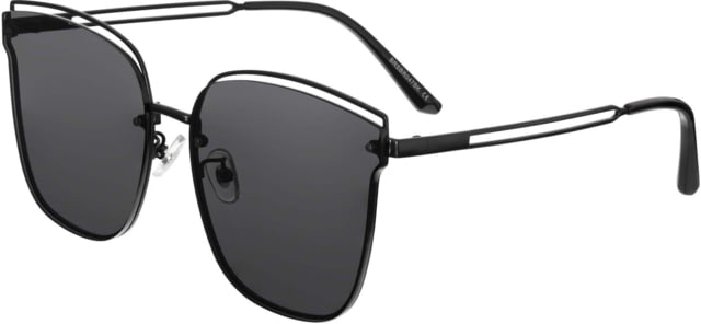 Bertha Noe Sunglass - Women's Black/Black One Size - Bertha