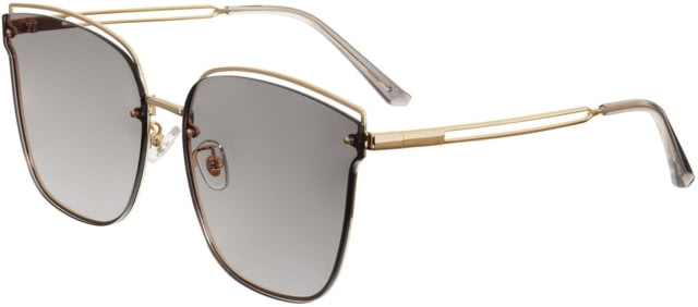 Bertha Noe Sunglass - Women's Gold/Grey One Size - Bertha