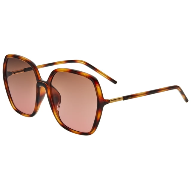 Bertha Priscilla Polarized Sunglasses - Women's Tortoise Frame Pink Lens Tortoise/Pink One Size - Bertha