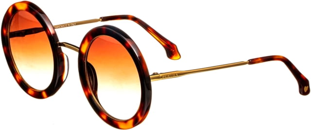 Bertha Quant Handmade in Italy Sunglass - Women's Tortoise One Size - Bertha