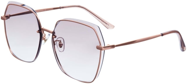 Bertha Renata Sunglass - Women's Rose Gold/Pink One Size - Bertha